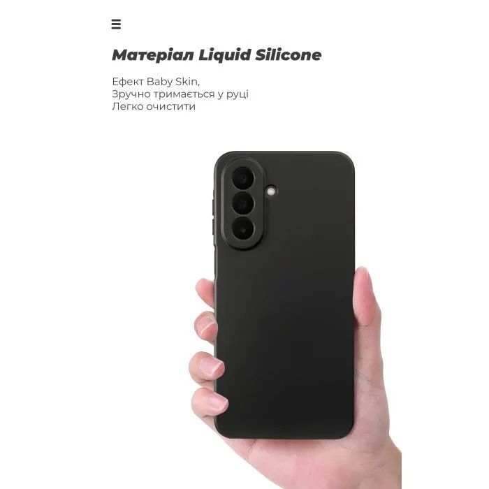 Чехол для мобильного телефона Armorstandart ICON Samsung A27 5G Camera Cover Black (ARM89702) изображение 7