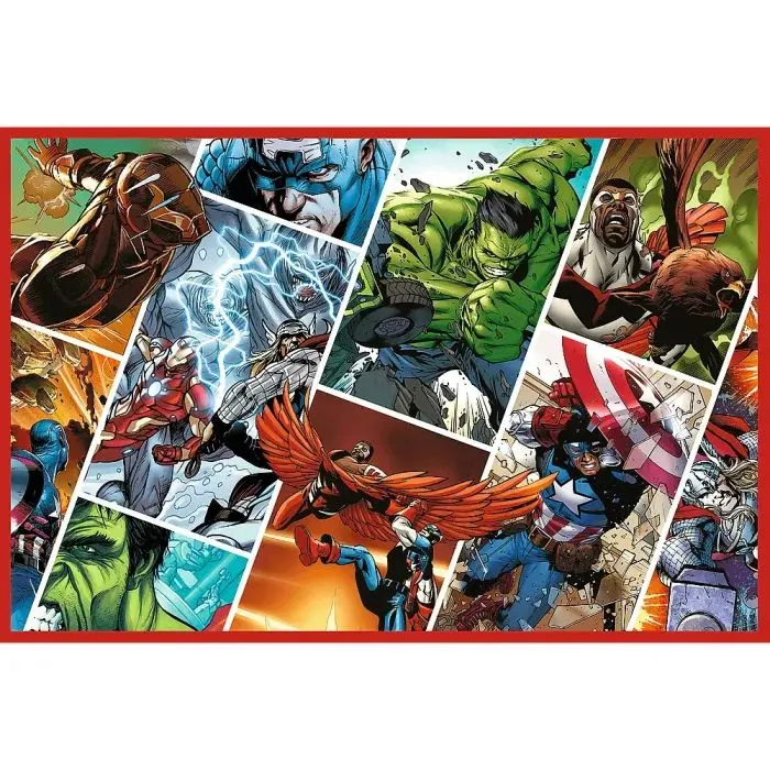 Пазл Trefl The Avengers Захисники світу 2х 200 елементів (5900511133189) зображення 2