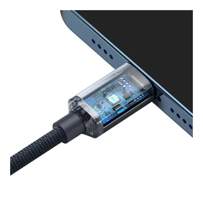 Дата кабель USB-C to Lightning 1.2m 20W pink Baseus (CAJY001304) изображение 3