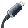 Дата кабель USB-C to Lightning 1.2m 20W black Baseus (CAJY000201) изображение 5