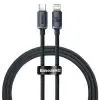 Дата кабель USB-C to Lightning 1.2m 20W black Baseus (CAJY000201)