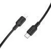 Дата кабель USB-C to Lightning 1.0m silicone BX113 Lenny black BOROFONE (6941991115370) изображение 3
