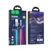 Дата кабель USB 2.0 AM to Lightning 1.0m U112 Shine gray HOCO (6931474788801) изображение 7