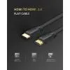 Кабель мультимедийный HDMI M to HDMI M 2.0m V2.0 4K black Ugreen (UGR-70159) изображение 2