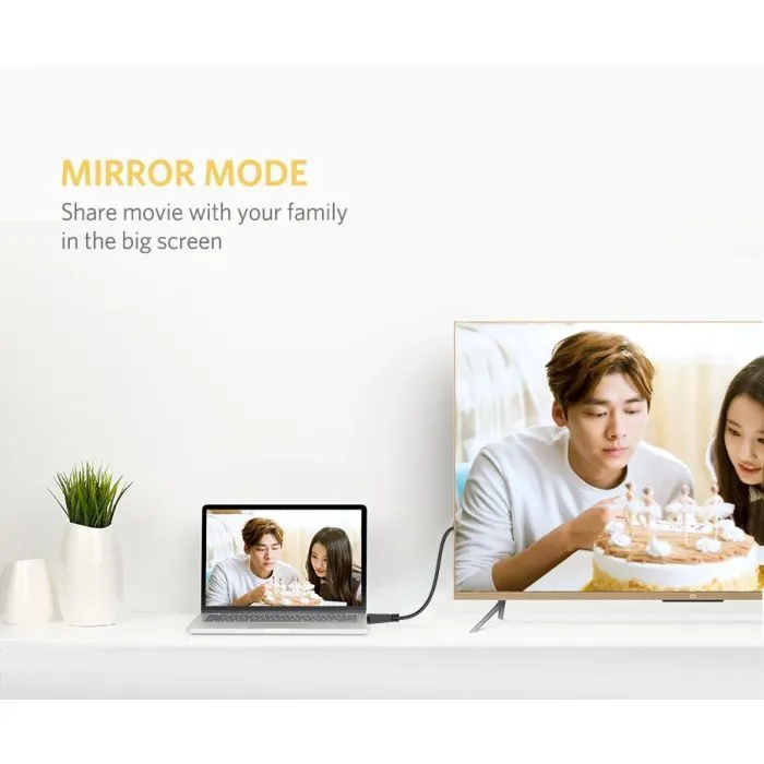 Кабель мультимедийный HDMI M to HDMI M 2.0m V2.0 4K black Ugreen (UGR-70159) изображение 8