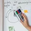 Набір маркерів Axent Whiteboard D2800: 4 маркери та магнітний тримач-губка (D2800-80) зображення 3