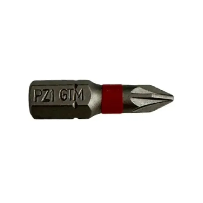 Набор бит GTM PZ1, 25мм, 20шт. (SB-Z1-25K) изображение 2