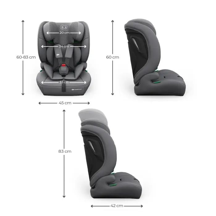 Автокресло Kinderkraft Comfort Up 2 Plus i-Size Green (KCCOUP02GREPL00) (5902533931453) изображение 6