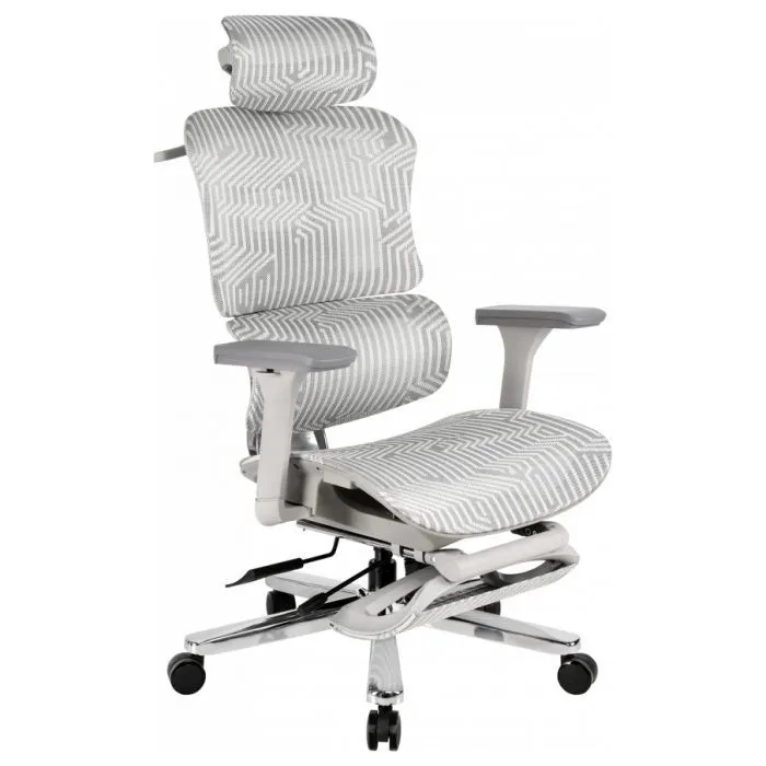 Офісне крісло GT Racer B-528 Gray/Light Gray