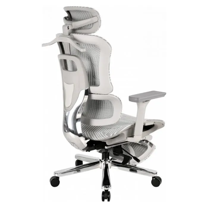 Офісне крісло GT Racer B-528 Gray/Light Gray зображення 5