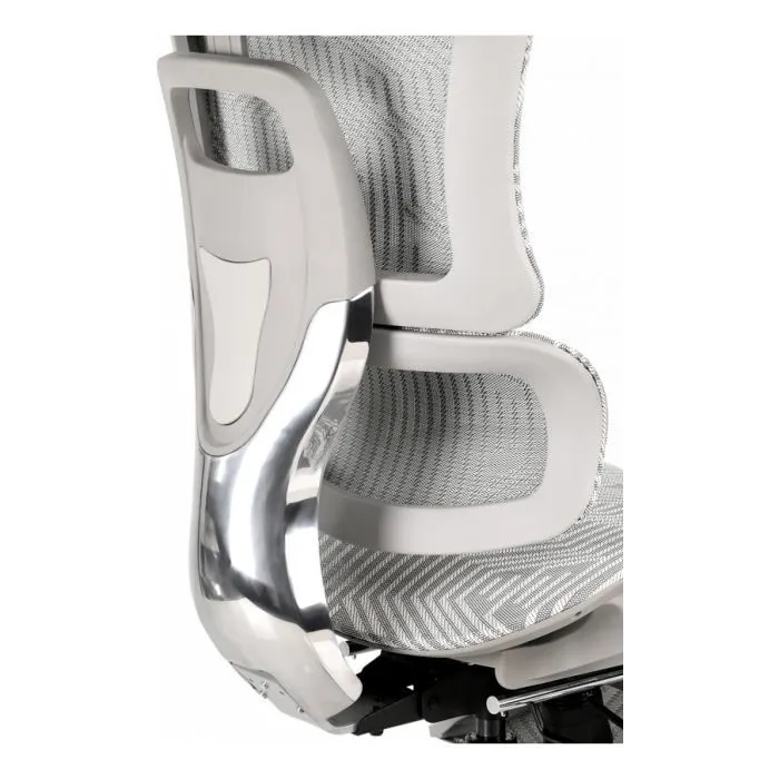 Офісне крісло GT Racer B-528 Gray/Light Gray зображення 9