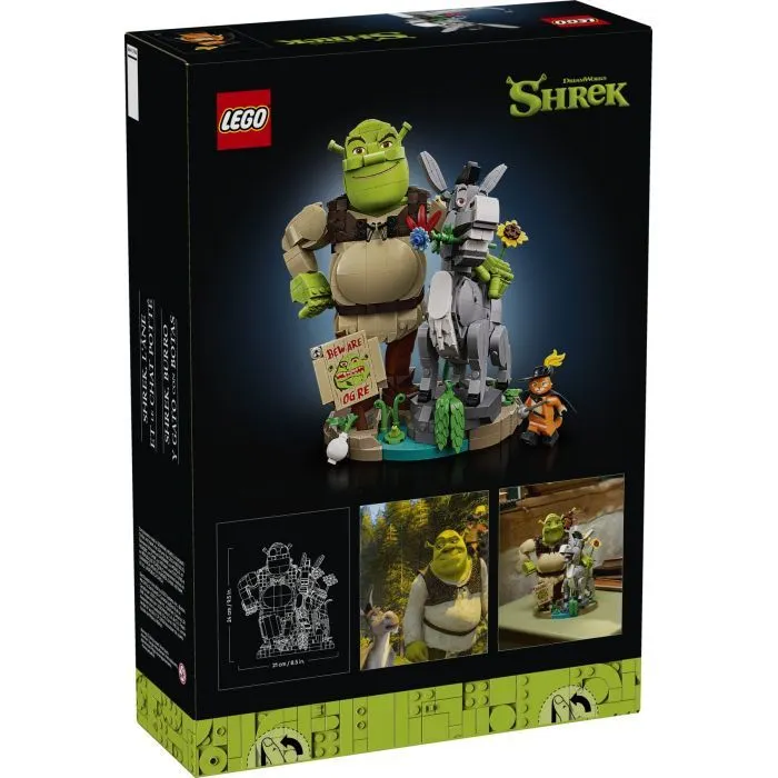 Конструктор LEGO Icons Шрек, Осел и Кот в сапогах (72423) изображение 6