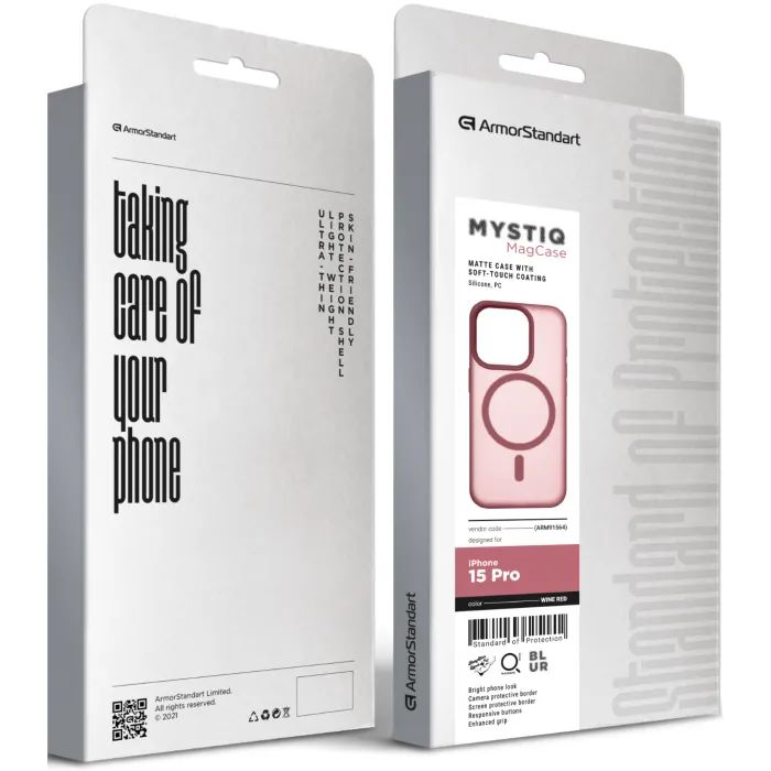 Чехол для мобильного телефона Armorstandart Mystiq MagCase Apple iPhone 15 Pro White (ARM91565) изображение 3