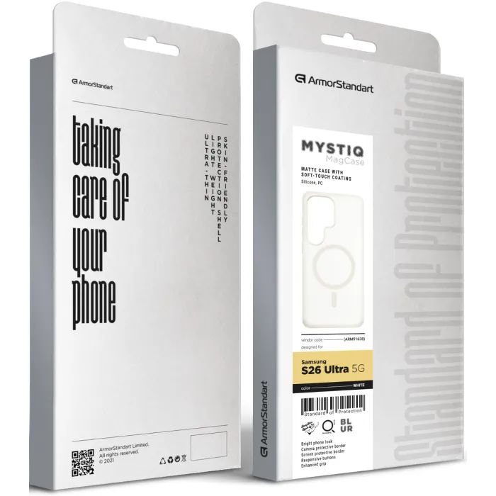 Чехол для мобильного телефона Armorstandart Mystiq MagCase Samsung S26 Ultra 5G Turquoise (ARM91637) изображение 3