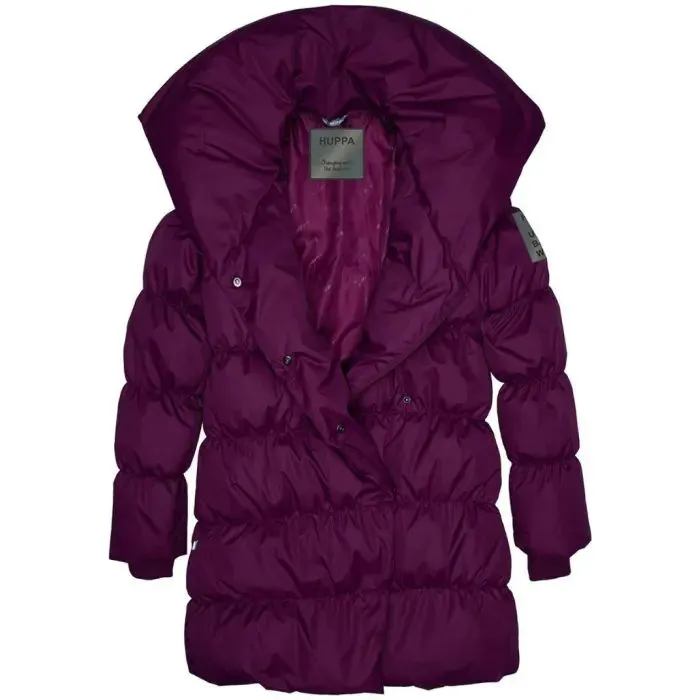 Пальто Huppa HEDDA 12558055 бордовий 80034 XL (4741468917085) зображення 4