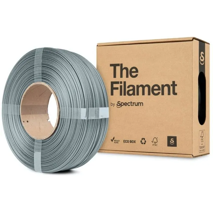 Пластик для 3D-принтера The Filament PETG CF 1.75mm 1kg ReFill GREY (TF-24118) изображение 3