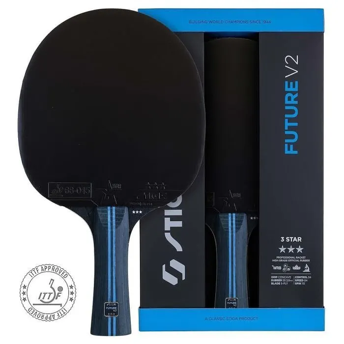 Ракетка для настільного тенісу Stiga Future V2 3-Star FL (1213-1306-35) (932359) зображення 7