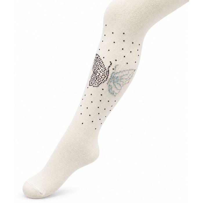 Колготки детские UCS Socks со стразами (M0C0302-1158-3G-cream)