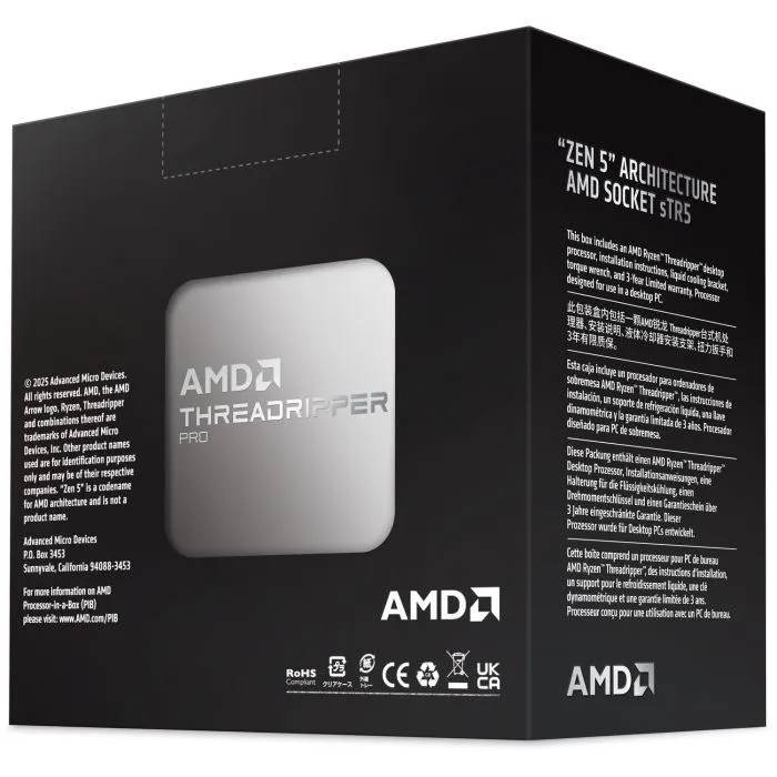 Процесор AMD Ryzen Threadripper PRO 9995WX (100-000001361) зображення 2