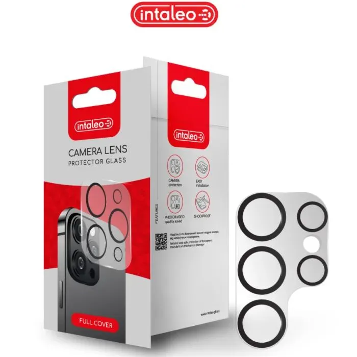 Скло захисне Intaleo Camera Lens Samsung S24 Ultra Black (1283126596742)
