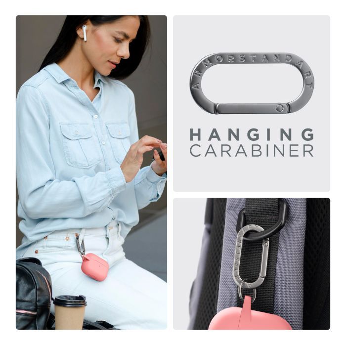 Чехол для наушников Armorstandart Hang Case For Apple AirPods Pro 3 Scarlet (ARM88283) изображение 6