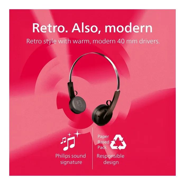 Наушники Philips TAH2000 Black (TAH2000BK/00) изображение 3