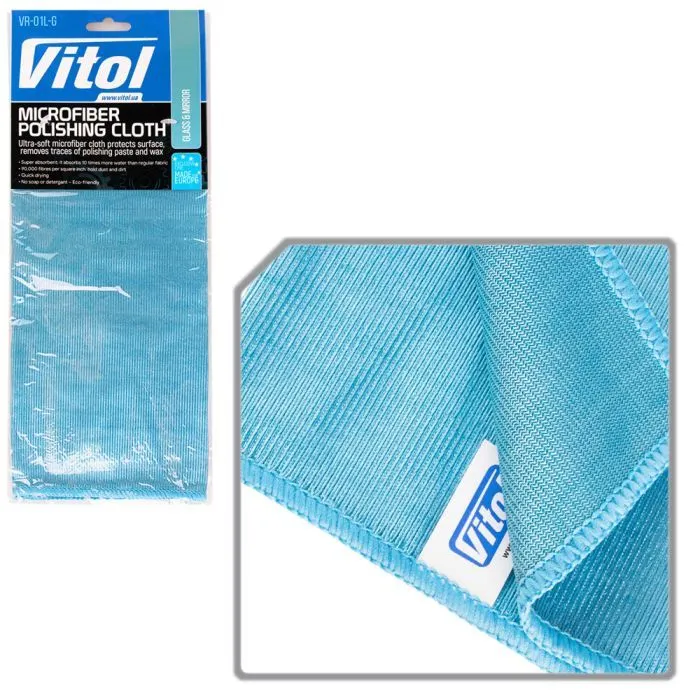 Автомобільна серветка Vitol 40х30см блакитна (VR-01L-G) зображення 5