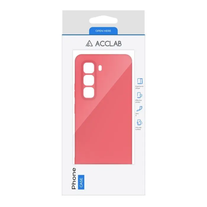 Чохол до мобільного телефона ACCLAB Silicone Infinix Hot 50 Pro Orange (1283126616570) зображення 2