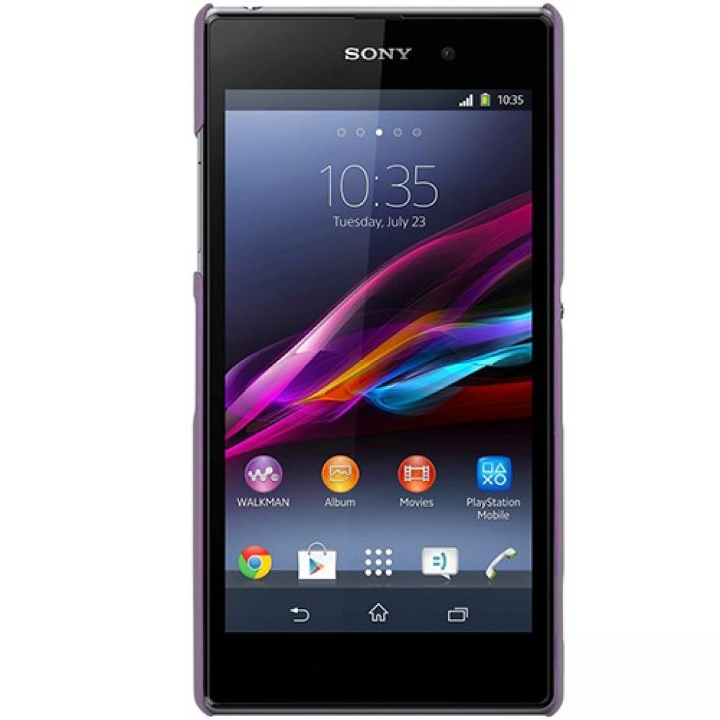 Чохол до мобільного телефона Metal-Slim Sony Xpe Z1 /Rubber Purple (C-S0024MR0011) зображення 3