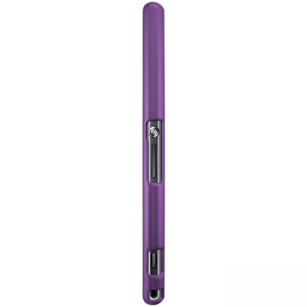 Чохол до мобільного телефона Metal-Slim Sony Xpe Z1 /Rubber Purple (C-S0024MR0011) зображення 4