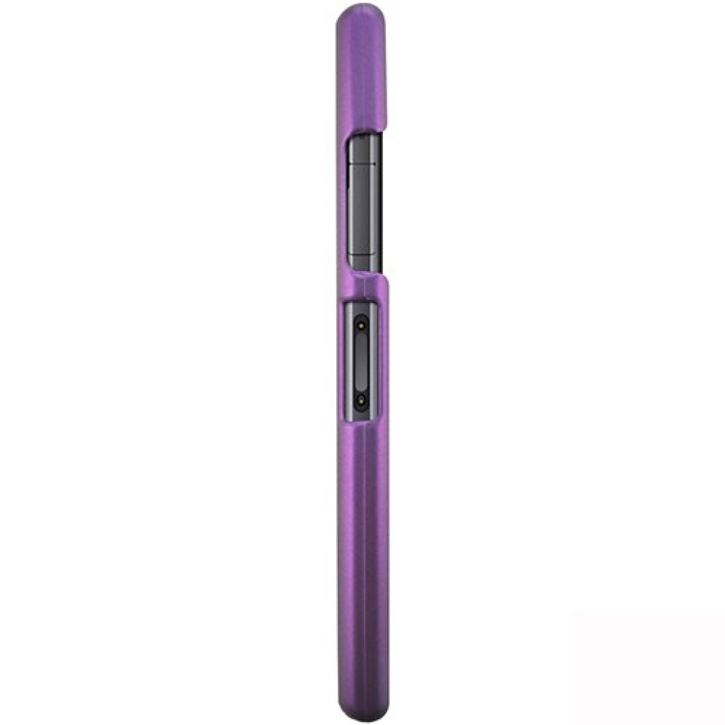 Чохол до мобільного телефона Metal-Slim Sony Xpe Z1 /Rubber Purple (C-S0024MR0011) зображення 5