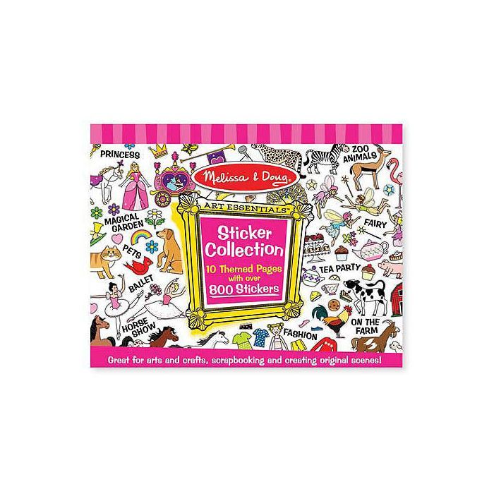 Набір для творчості Melissa&Doug Розовые стикеры , 700 шт. (MD4247)