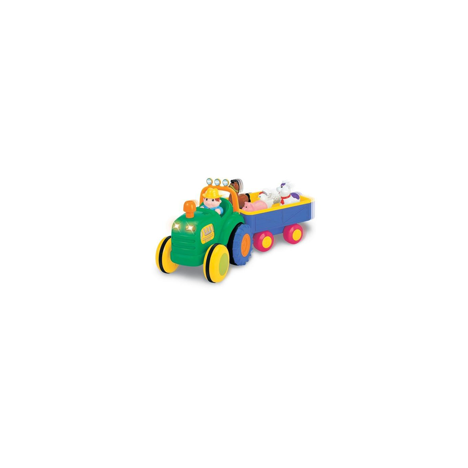 Розвиваюча іграшка Kiddieland Трактор фермера ( рос.мова) (049726)