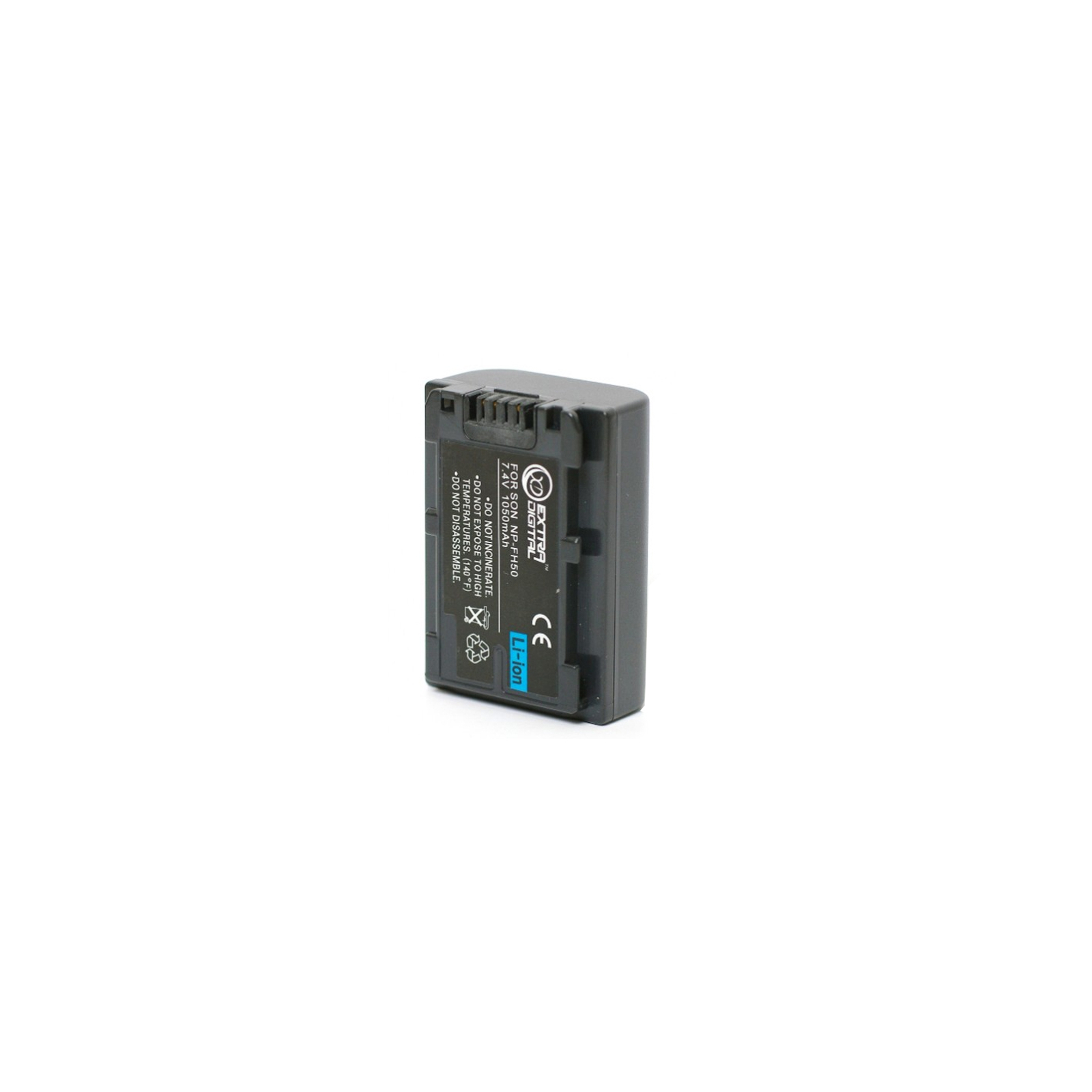 Аккумулятор к фото/видео Extradigital Sony NP-FH50 (BDS2660) изображение 2