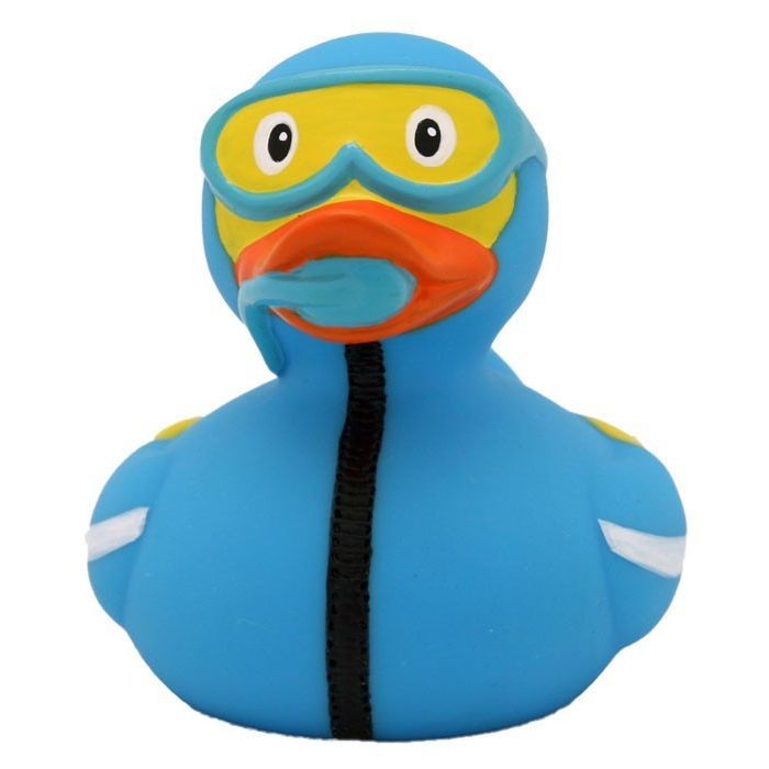 Іграшка для ванної Funny Ducks Аквалангист утка (L1863)
