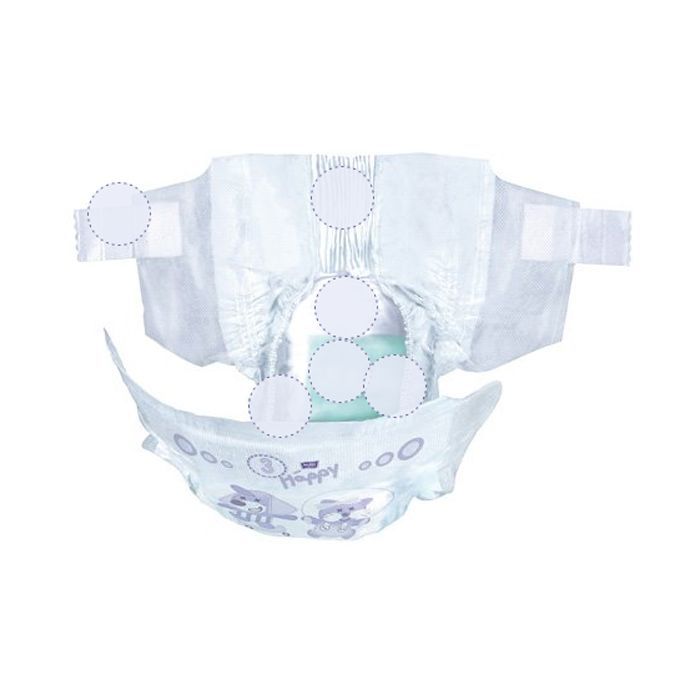 Подгузники Bella Baby Happy Midi 5-9 кг 13 шт (5900516600365) изображение 2