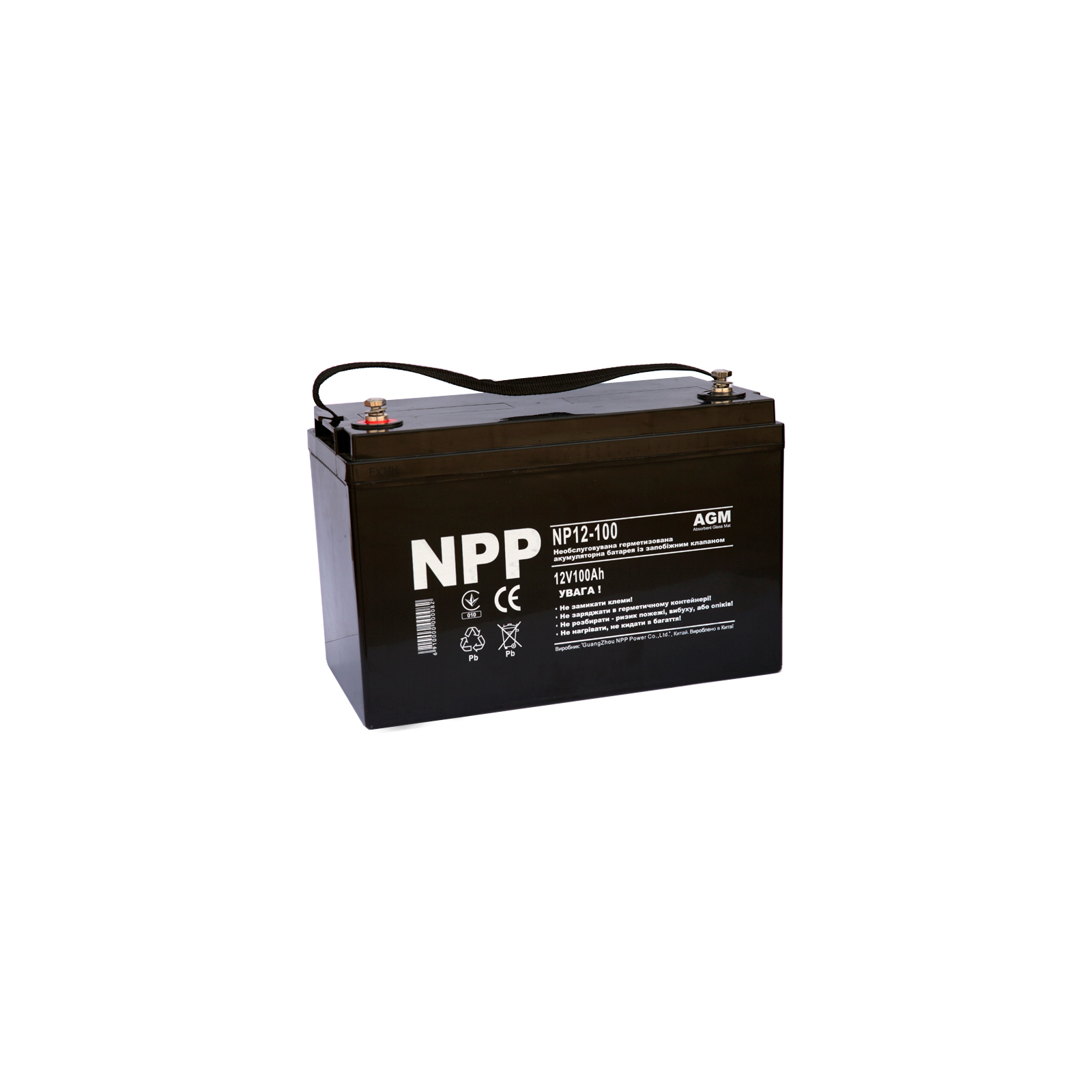 Батарея до ДБЖ NPP 12В 100 Ач (NP12-100)