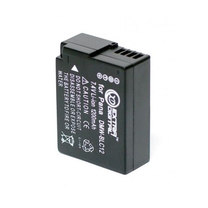 Аккумулятор к фото/видео Extradigital Panasonic DMW-BLC12 (BDP2567) изображение 2