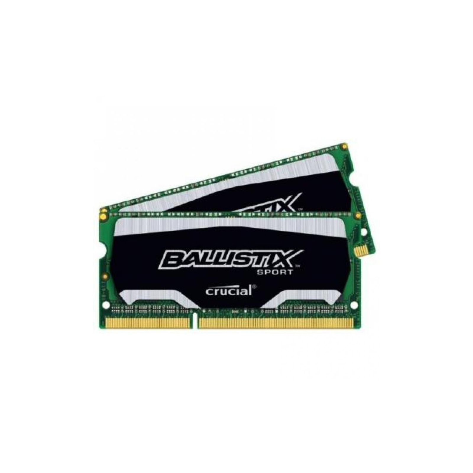 Модуль памяти для ноутбука SoDIMM DDR3L 8GB (2x4GB) 1866 MHz BallistiX Sport Micron (BLS4G3N18AES4 / BLS2K4G3N18AES4)