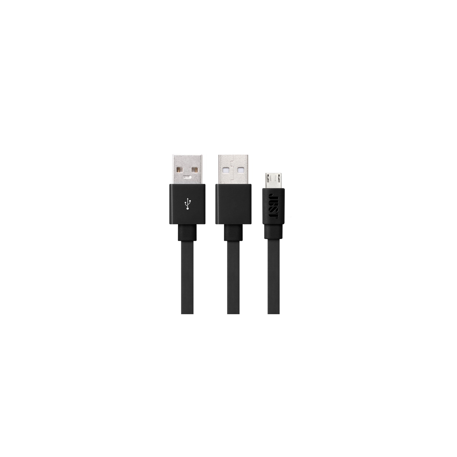 Дата кабель USB 2.0 AM to Micro 5P 1.2m Freedom Black Just (MCR-FRDM-BLCK)