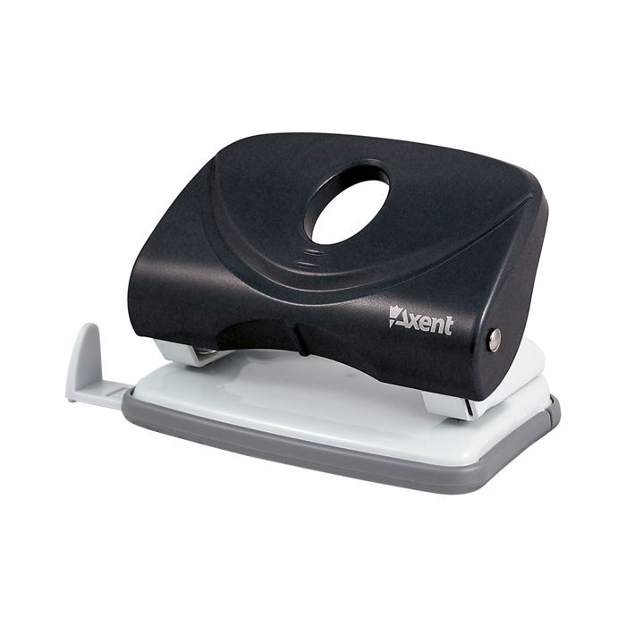 Дырокол Axent Welle-2 plastic, 20sheets, black (3820-01-А)