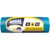 Пакеты для мусора Novax с затяжками Синие 35 л 15 шт. (4823058320403)