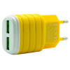 Зарядное устройство Optima 2*USB (2.1A) Yellow (40810) изображение 2