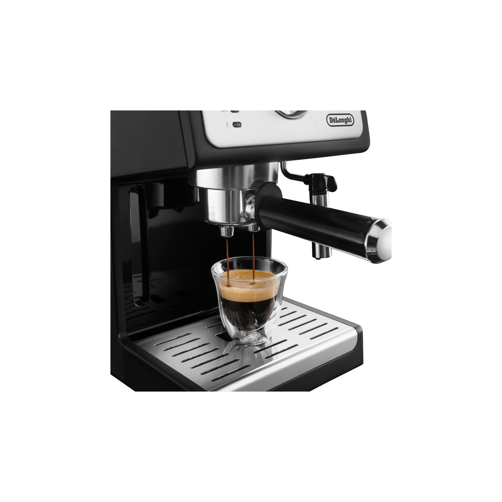 Ріжкова кавоварка еспресо DeLonghi ECP33.21 зображення 3