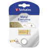 USB флеш накопитель Verbatim 16GB Metal Executive Gold USB 3.0 (99104) изображение 4