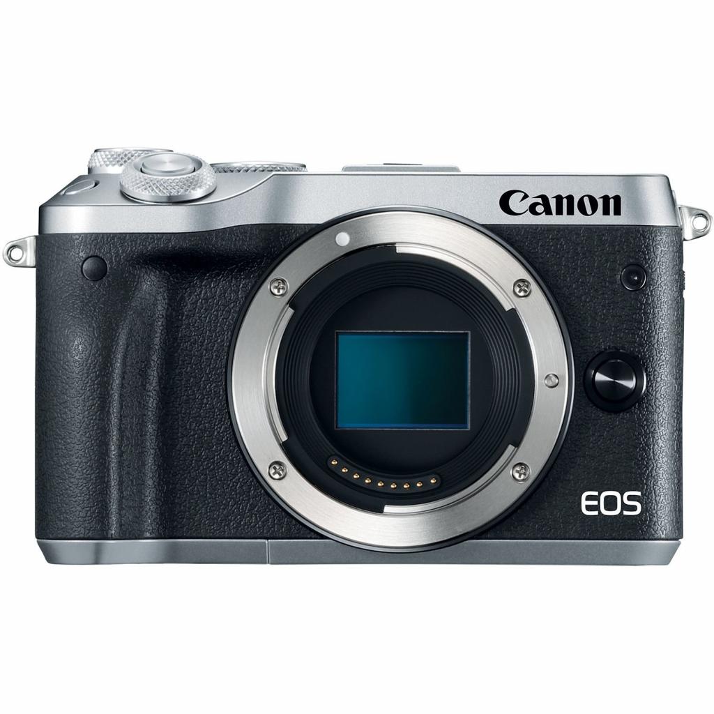 Цифровий фотоапарат Canon EOS M6 Body Silver (1725C044)