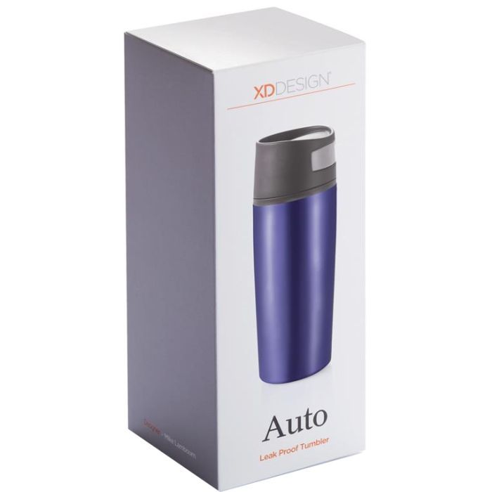 Термокружка XD Modo Авто 400 мл синяя (P432.455) изображение 2