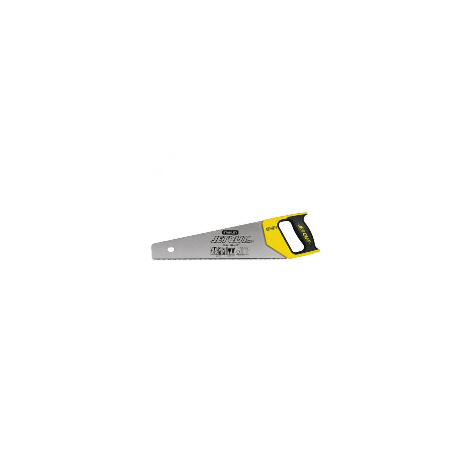 Ножівка Stanley Jet-Cut Fine 11 зубьев на дюйм, длина 450 мм (2-15-595)