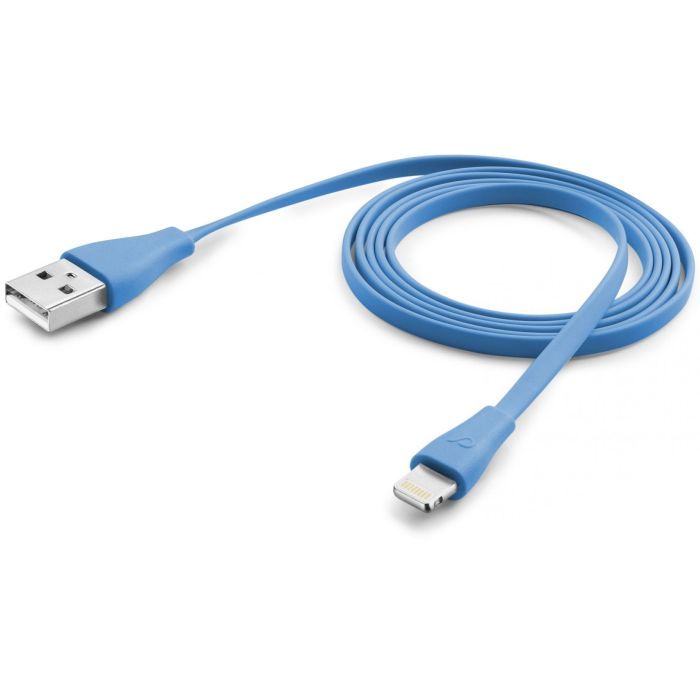 Дата кабель USB 2.0 AM to Lightning 1.0m pink Cellularline (USBDATACFLMFIIPH5P)