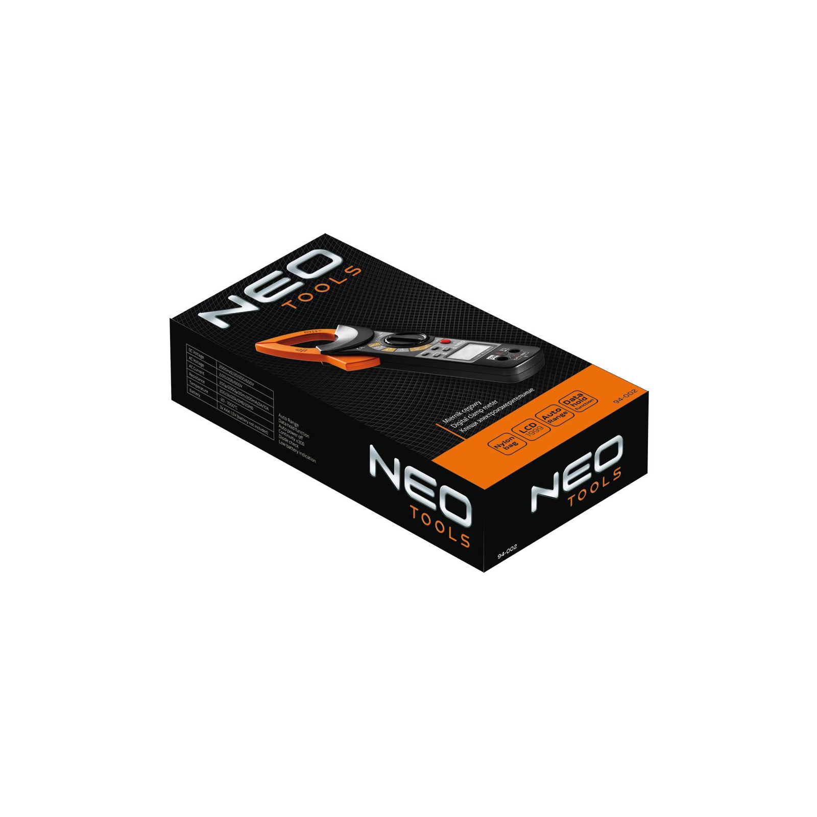 Токові кліщі Neo Tools 94-002 зображення 3